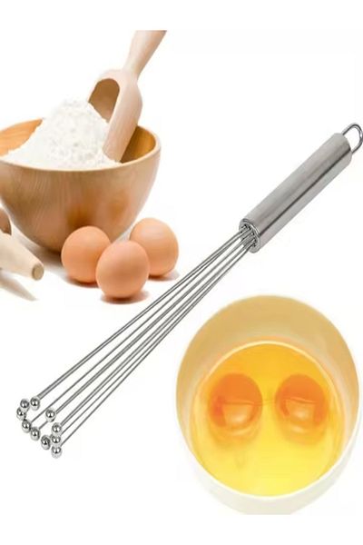 AKCAKESE New Generation Adjustable Stainless Egg Cake Beater