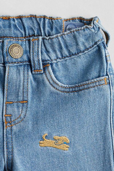 H&M Embroidery-detail jeans