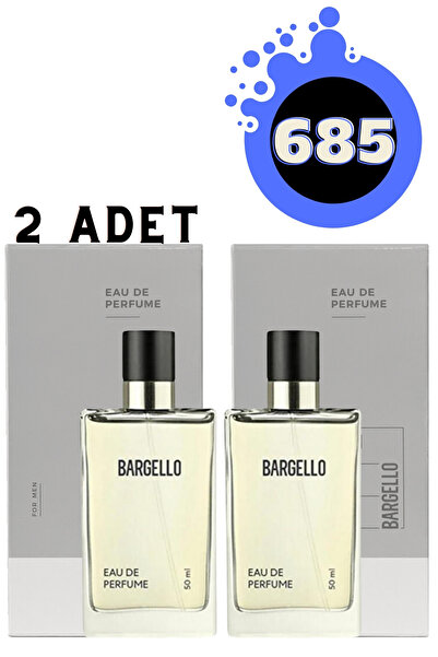 Bargello 685 Fresh Edp 50 ml Erkek Parfüm 2 Adet