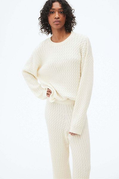 H&M Cable-knit cashmere-blend jumper