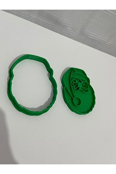 KSTECH New Year's Themed Cookie Mold Stamp and Cutter Set-9 cm