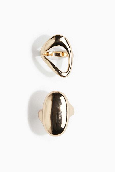 H&M 2-pack rings