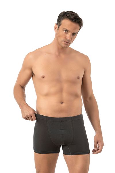 ÖZKAN underwear Özkan 12024 Ανδρικό βαμβακερό Lycra Single Jersey Ευέλικτο Άνετο Σορτς Μπόξερ