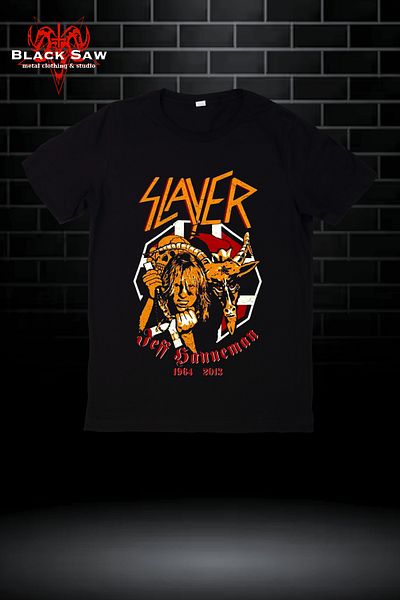 Valens Slayer "Hanneman" Heavy Metal Thrash Metal Tshirt