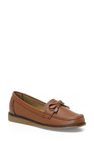 Polaris 162529 .Z5FX Hellbrauner Damen-Loafer