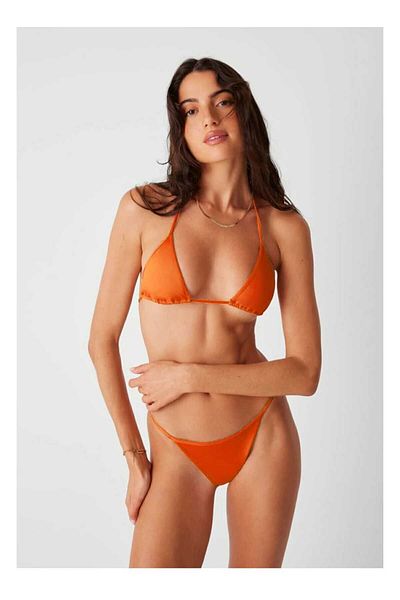 FUNELLA Set de bikini triunghi pentru femei Tile String