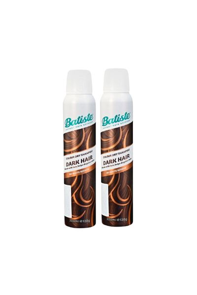 Batiste Colour Dry Shampoo Dark Hair 200ml Twin Pack Promo