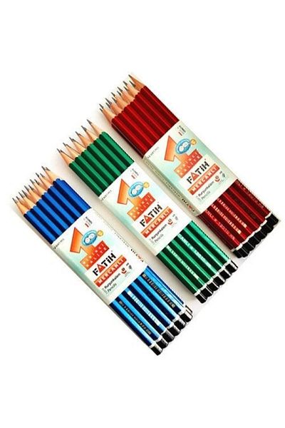 Fatih Set of 12 Coral Pencils