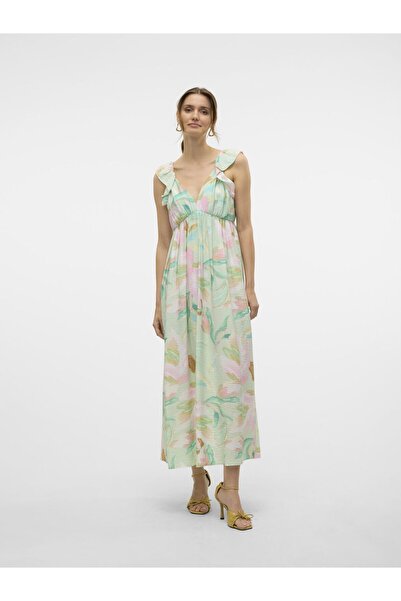 Vero Moda Kleid VMJOSIE Langes Kleid