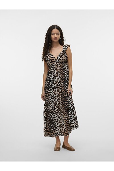 Vero Moda Kleid VMJOSIE Langes Kleid