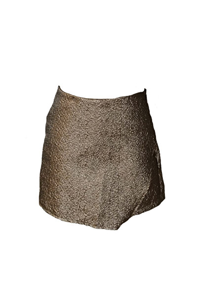 GlamarouX Neptunx Varaklı Şort Etek