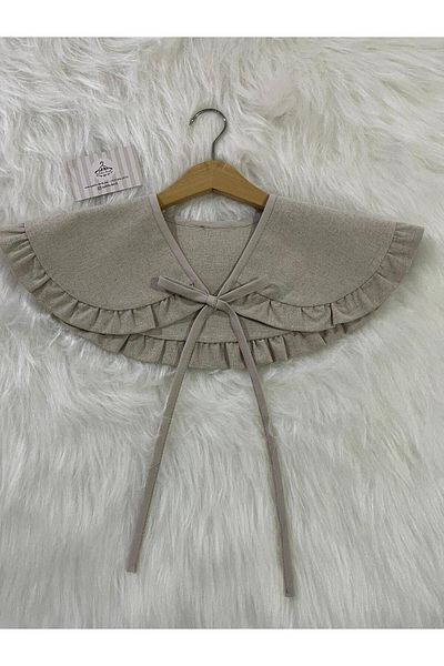 Eylülce Butik طية صدرية برلين محمولة من الكتان الخام إنتاج خاص