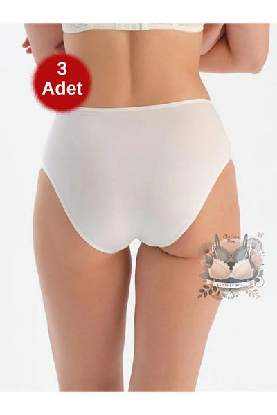 Berrak High Waist Soft Women's Panties 3 Pack