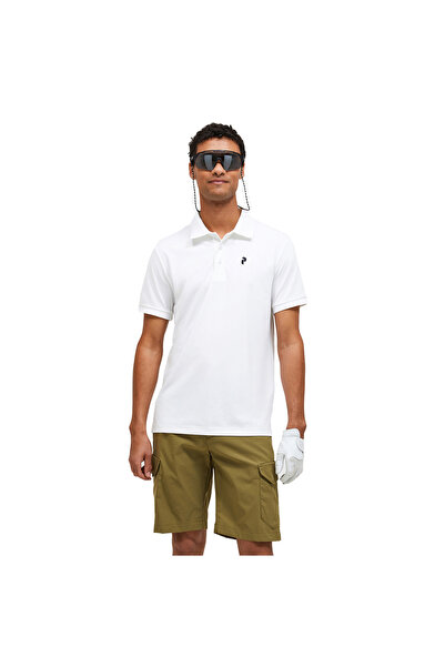 Salomon Peak Peak Vespar Polo Men's White Polo T-Shirt Men's Polo T-Shirt G79491010
