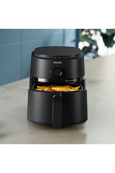 Philips Airfryer 1000 Series - 3.2L, 1300W, Connected to HomeID App, Black - NA110/09