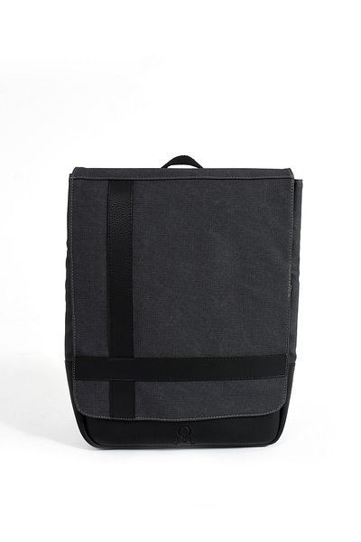 By Hakan Σακίδιο Laptop Mega 419 Unisex Μαύρο Καμβά - Με Θήκη