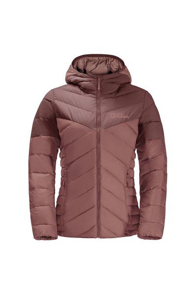 Jack Wolfskin Thundra Down Hoody 1206642-2949 Kadın Pembe Mont&Ceket