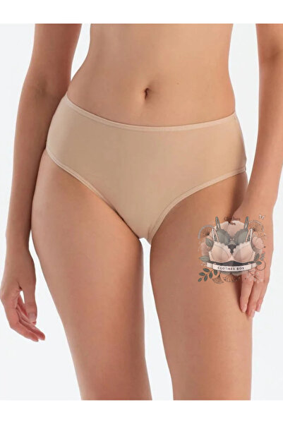 Berrak Yüksek Bel Yumuşak Kadın Külot 3'lü Paket