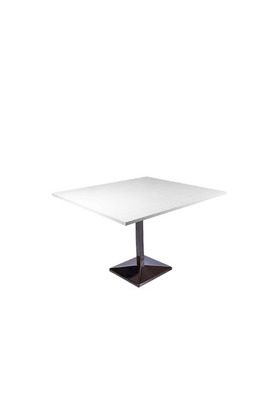 Mahmayi Barra 500PE-120 4 Seater Square Modular Pantry Table - White