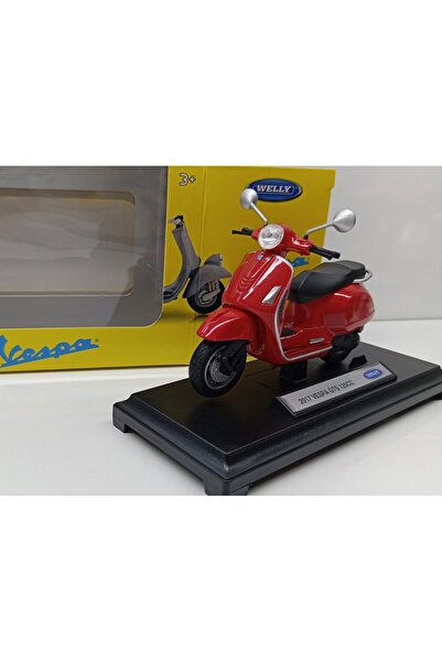 WELLY Dianomi welly 1:18 ölçek 2017 VESPA GTS 125 CC// METAL MOTORSİKLET