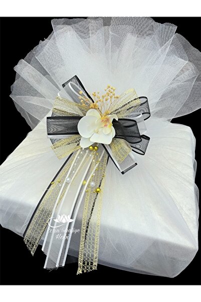 ecrin tuhafiye hobi Bohça Süsü, Gelin Damat Çeyiz Valiz Düğün Nişan Konvoy Gelin Arabası Sünnet Kına Süsü 1 Adet