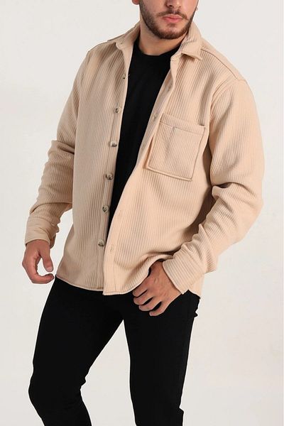 BEYAZTOPTAN 100% ΠΟΙΟΤΙΚΟ ΜΑΚΡΥΜΑΝΙΚΟ SLIM FIT ΑΝΔΡΙΚΟ ΚΑΠΙΤΟΝΕ ΠΟΥΚΑΜΙΣΟ