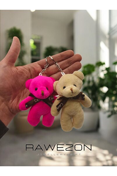 RAWEZON Concept of Love 2-pack Λούτρινο Αρκουδάκι Μπρελόκ Αναμνηστικό για Ειδ...