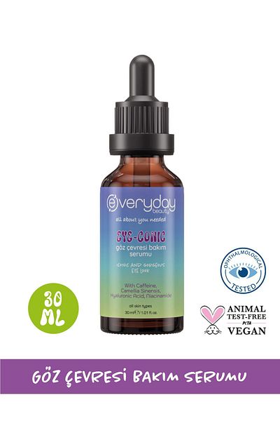Everyday Beauty Eye-Conic 30ml Eye Contour Care Serum - Anti-Bag, Ring, Bruise and Wrinkle