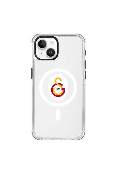 Galatasaray iPhone 15 Compatible Magsafe Logo Phone Case