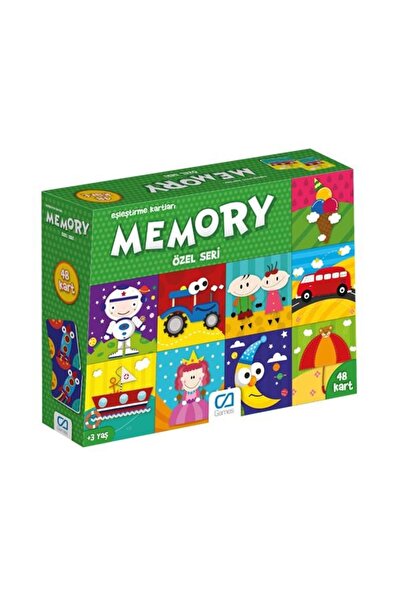 CA Games Memory Özel Seri Eşleştirme Kartları