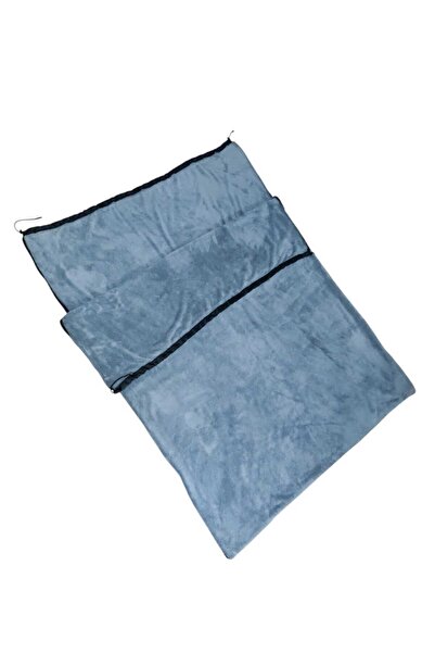 CAMP STORY JAZ Сірий плюшевий спальний мішок з підогрівом для двох осіб