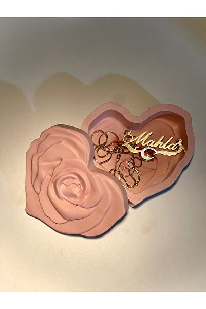 MAHLA صندوق مجوهرات (معطر) على شكل قلب هدية عيد الحب