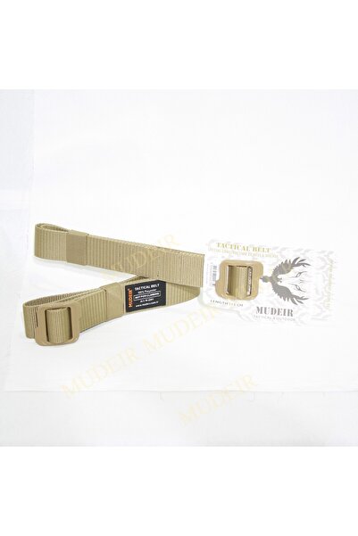 Mudeir Beige Tactical Belt - Outdoor Operation Waist Belt, Tactical Military