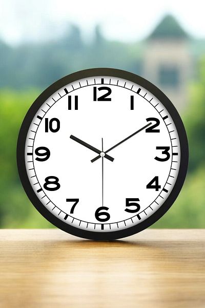 KaktüsKedi 31 cm Real Glass Flowing Seconds Wall Clock Black