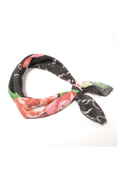 Tedz Collection Paredora Floral Signature Scarf