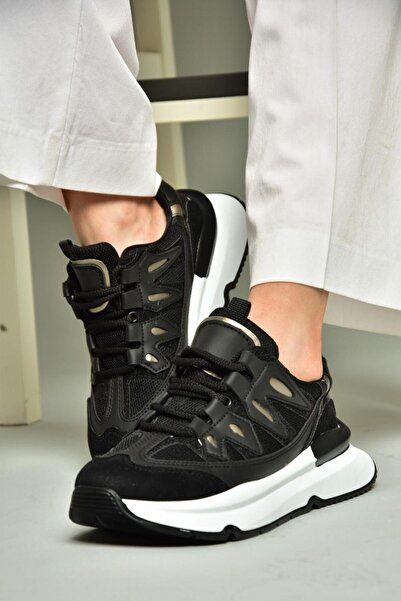 Fox Shoes U973501004 Чорні тканинні кросівки