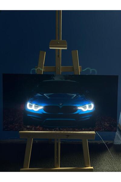 Neon Bmw led ışıklı tablo