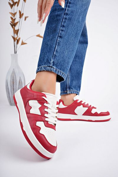 pasyone Red Women's Casual Sneaker Shoes