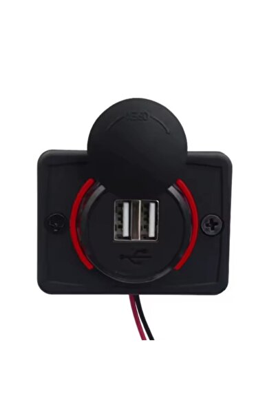 Maroces 3.1A ÇİFT USB ÇIKIŞLI ŞARJ SÖKETİ QC 3.0 ARABA TEKNE KARAVAN UYUMLU