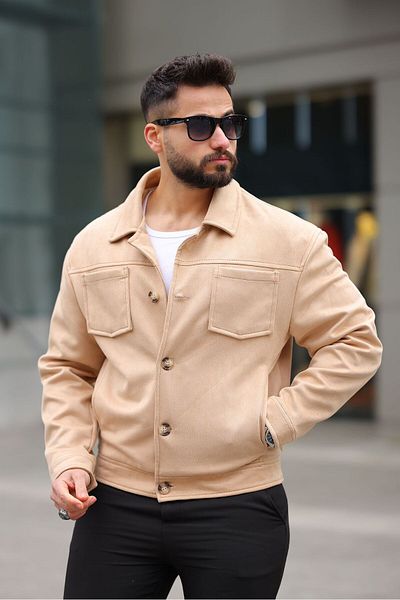 FREED MOND εποχιακό σακάκι oversize σουέντ