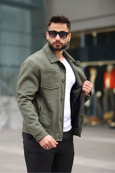 FREED MOND εποχιακό σακάκι oversize σουέντ