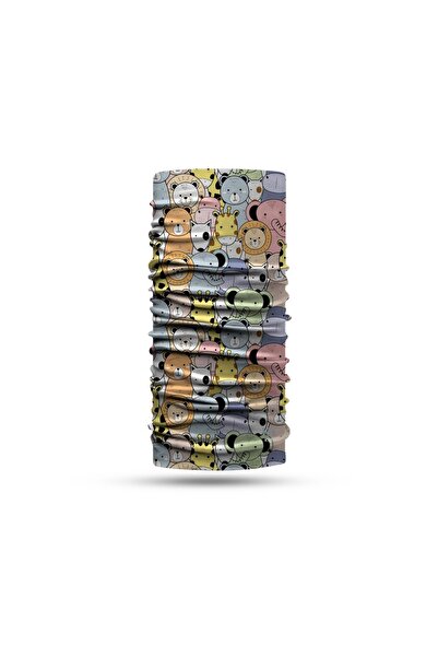 headwear Наші милі друзі з лісу V2 Дитячий головний убір - Шарф-бандана - HWB...