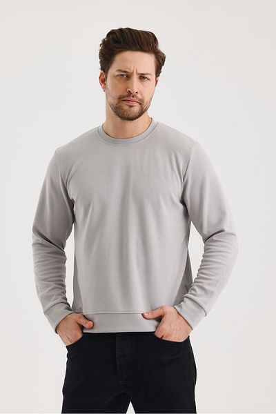 FİHA /9107-УНИСЕКС БЕШЕ CIPHERS ONE SWEAT - СИВО