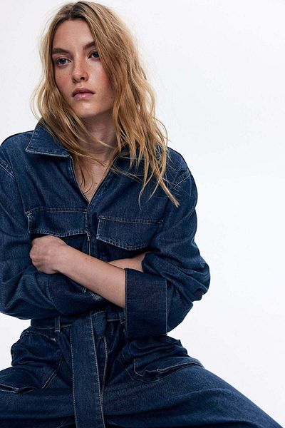 H&M Denim utility boiler suit