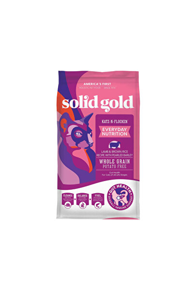 SOLİD GOLD Solid Gold Katz-N-Flocken Lamb and Brown Rice Recipe with Pearled ...