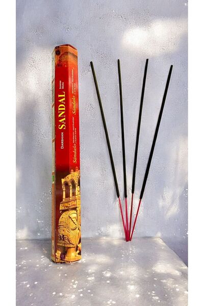 NAHAMİS TRADE Darshan Sandal Kokulu 20'Li Çubuk Tütsü Aromatik Kokulu