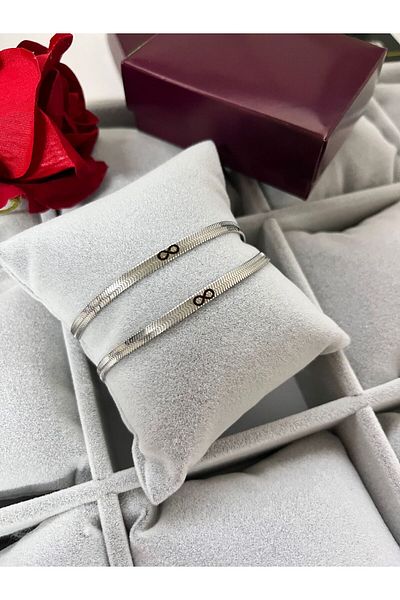 Sepetten Eve Everlasting Love Bracelet for Valentine's Day on February 14 - Italian Couple Bracelet Gift