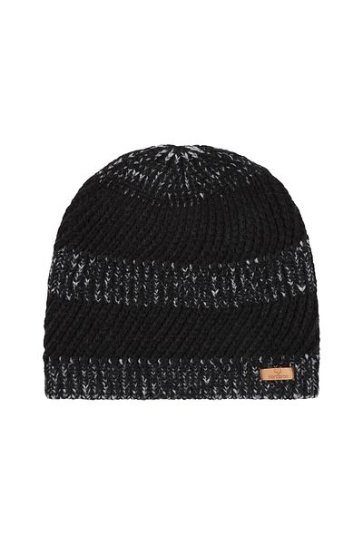 Nordbron Unisex Beret with Black Logo Detail - Winter Folded Basic Daily Use Graty