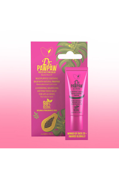 Dr. PAWPAW Tinted Hot Pink Balm 10 ml Dudak Kremi ve Peelingi
