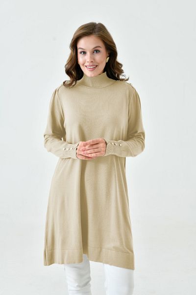 NİSUM MODA Venizia Pearl Tunic